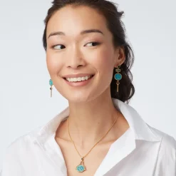 The Met Store Wedjat Eye Scarab Spinning Pendant Necklace