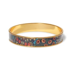 The Met Store William Morris Blackthorn Enamel Bangle