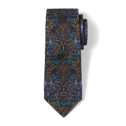 The Met Store William Morris Blackthorn Silk Necktie
