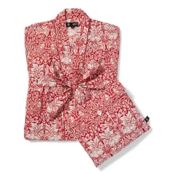 The Met Store William Morris Brother Rabbit Unisex Cotton Robe