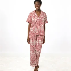 The Met Store William Morris Brother Rabbit Women's Cotton Pajamas