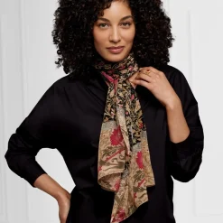 The Met Store William Morris Compton Oblong Silk Scarf