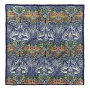 The Met Store William Morris Peacock and Dragon Square Silk Scarf
