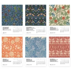 The Met Store William Morris Plexiglass Calendar Refill 2025