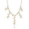 The Met Store Willow Catkins Pearl Bib Necklace