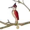 The Met Store Woodpecker Glass Ornament